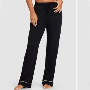 Cozy Earth Womens Bamboo Stretch-Knit pajama pants XL Tall& M Black New With Tag